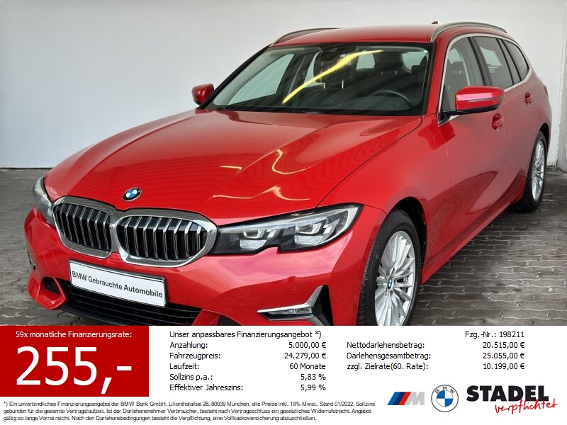 BMW 320dA xDrive Tour. LuxuryLine Navi.LED.AHK.DAB