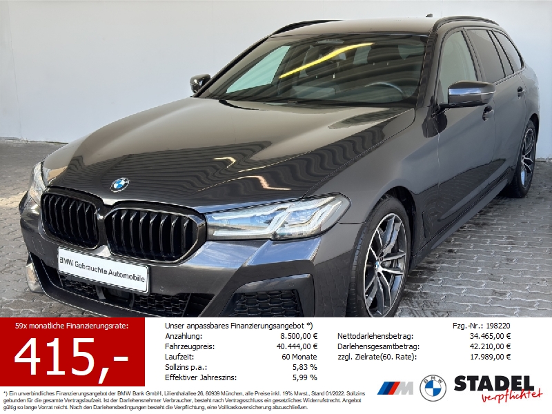 BMW 530dA xDrive Tour. M Sport Navi.LED.ACC.AHK.HiFi