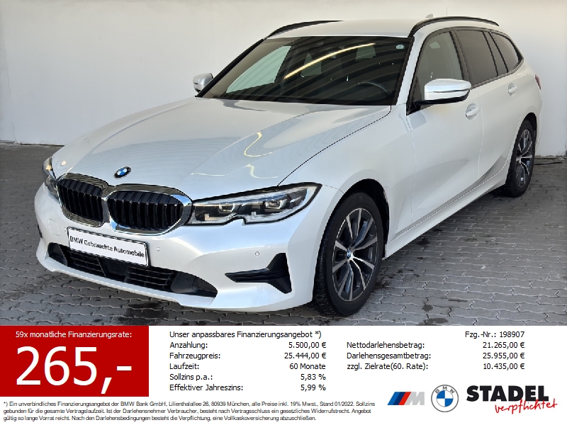 BMW 318dA Tour. Advantage Navi.LED.DriveAs.Lenkradhz