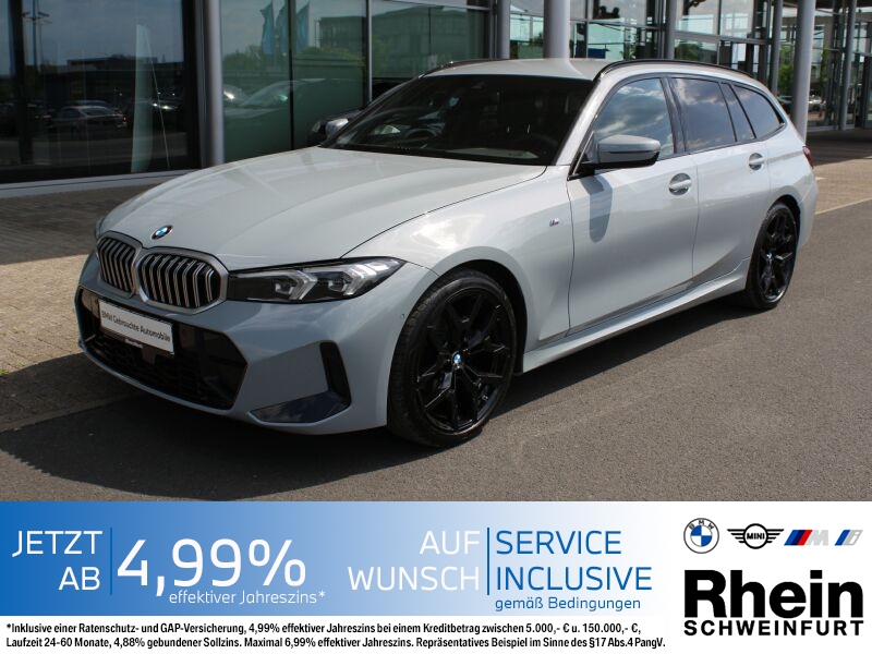 BMW 318d Tour. M Sport Lordose. DAB. Teilleder.