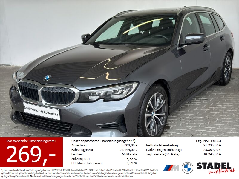 BMW 318d Tour. Advantage Navi.LED.DriveAs.Pano.RüKam