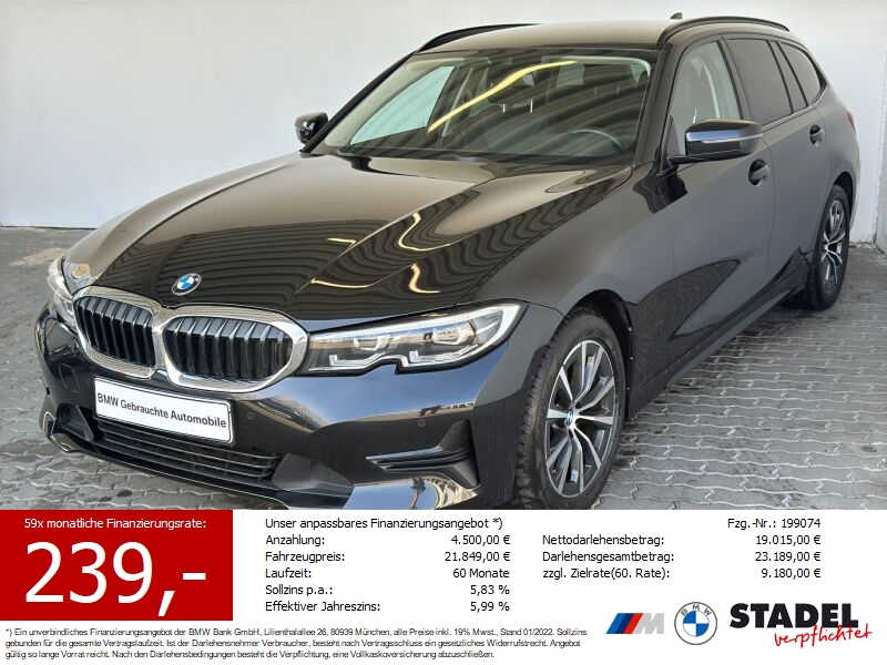 BMW 318d Tour. Advantage Navi.LED.DriveAs.HiFi.WLAN