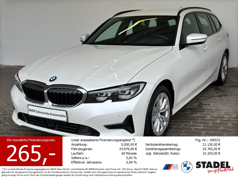 BMW 318dA Tour. Advantage LED.Navi.ACC.AHK.RüKam