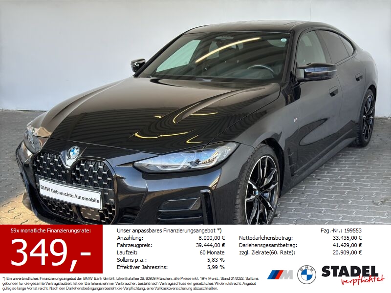 BMW M440i xDrive Laser.360.ACC.Glasdach.HuD.HarmKar