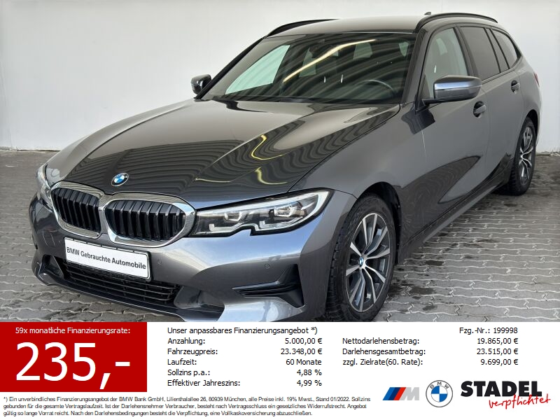 BMW 318dA Tour. Advantage Navi.LED.DriveAs.AHK.HiFi