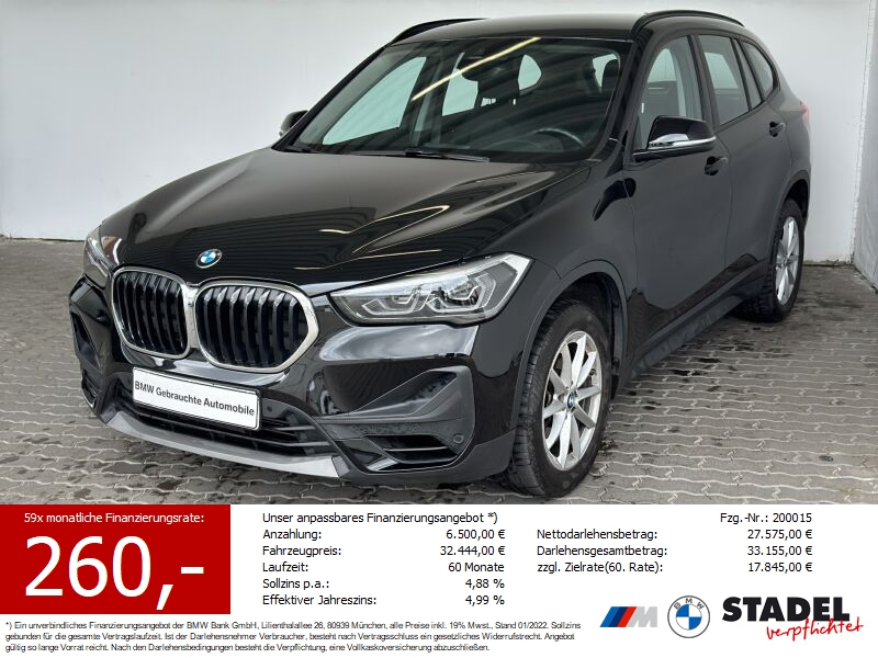 BMW X1 sDr20iA Advantage Navi.LED.ParkAs.DAB.Sitzhz