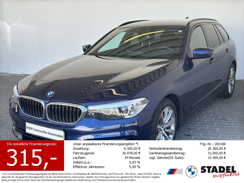 BMW 520d xDr Tour. Sport Line Navi.LED.HuD.ACC.360