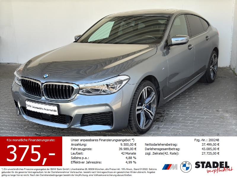 BMW 640iA xDr G.T. M Sport Navi.LED.ACC.Standhz.360