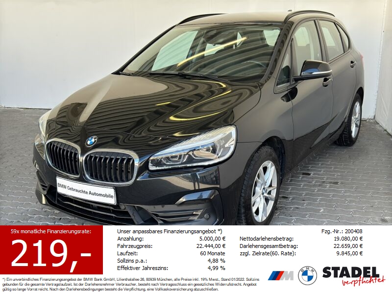 BMW 220dA A.T. Advantage Navi.LED.HiFi.RüKam.KomfZg