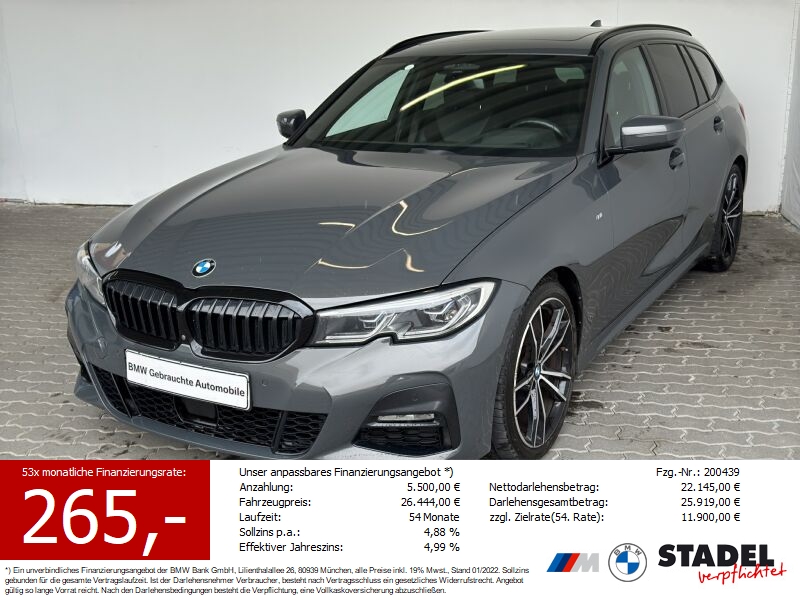 BMW 320dA Tour. M Sport Navi.Laser.ACC.360.Pano.HuD