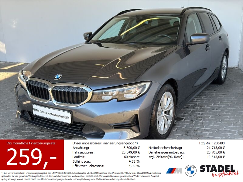 BMW 318dA Tour. Advantage Navi.LED.DriveAs.AHK.LR-Hz