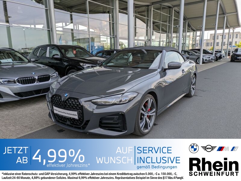 BMW M440i xDrive Cabrio M Sport Laser. Nackenwärmer.