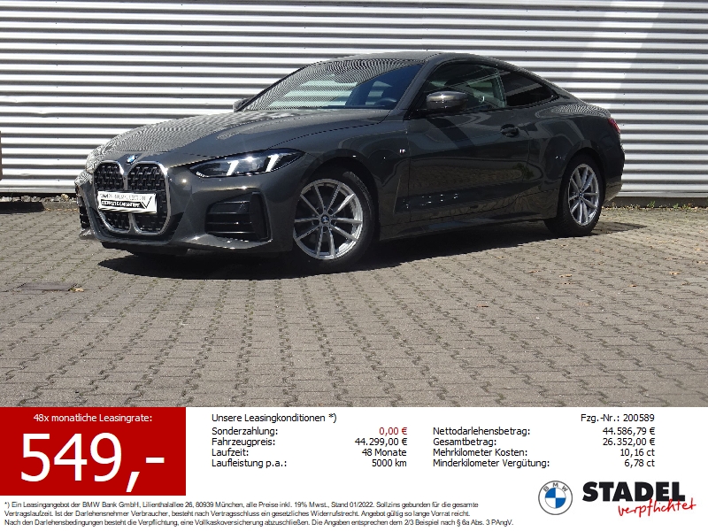 BMW 420i Coup M Sportpaket FACELIFT HuD 360 ACC Hi