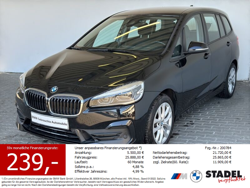 BMW 220dA Active Tourer Advantage LED.Navi.HuD.AHK