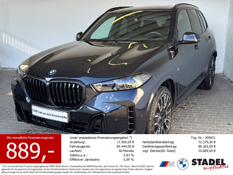 BMW X5 xDr30dA M Sport Pano.Memory.Standhz.360