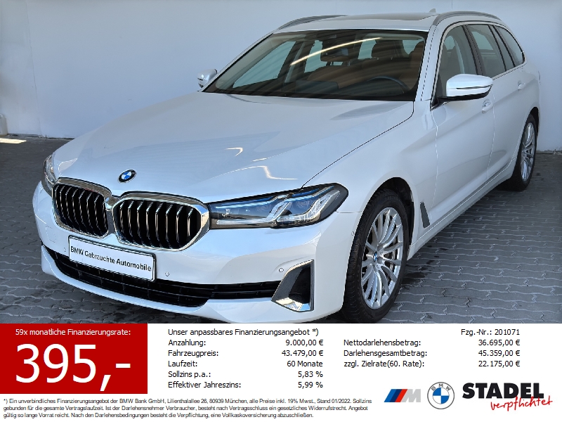 BMW 540iA xDr Tour. Luxury Line Laser.Navi.Standhz