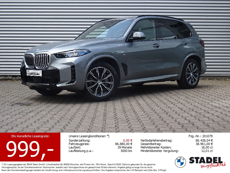 BMW X5 xDrive40d M Sport SkyLounge h/k AHK Standheiz