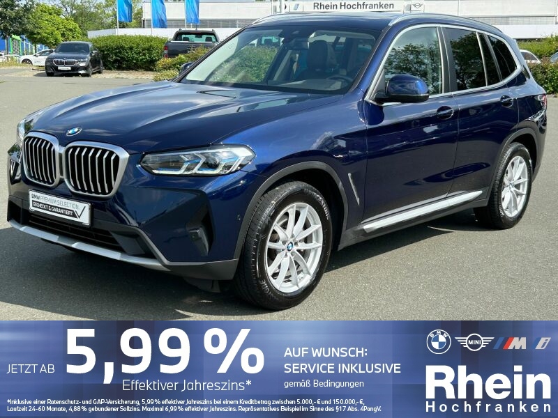 BMW X3 xDrive20i LASER STANDH. AHK PANO DRIVINGASS