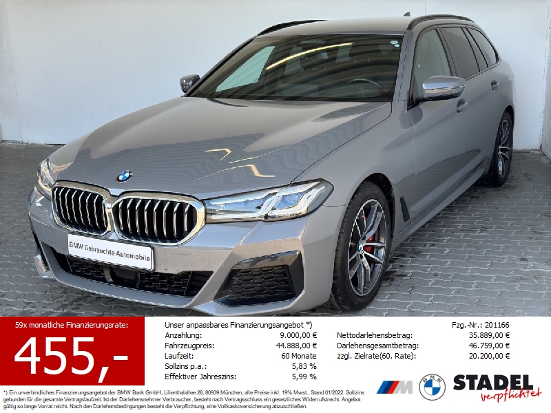 BMW 520dA xDr Tour. M Sport Navi.LED.Standhz.AHK.ACC