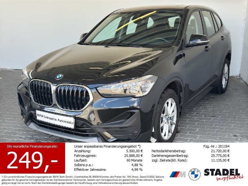 BMW X1 sDr18dA Advantage Navi.Pano.RüKam.ACC.DAB