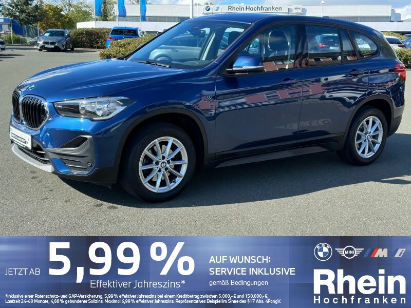 BMW X1 sDrive18i Advantage NAVI DAB LORDOSE PARKASS