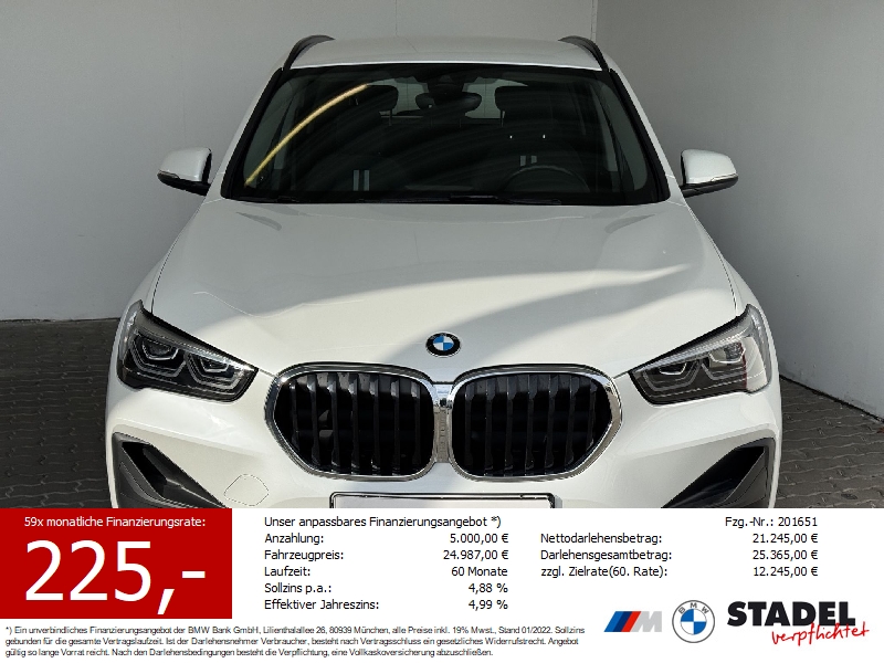 BMW X1 xDrive25e Navi.LED.RüKam.KomfortZg.Sport-LR