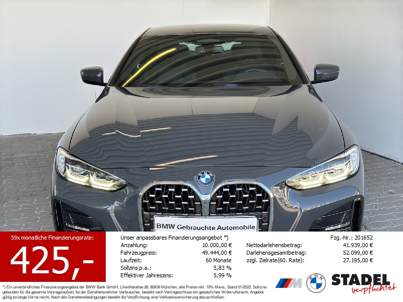 BMW 430i Coup M Sport Navi.LED.HuD.360.HiFi.ACC