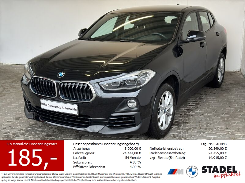 BMW X2 sDr18i Navi.LED.PDChinten.Sport-LR.Sitzheiz