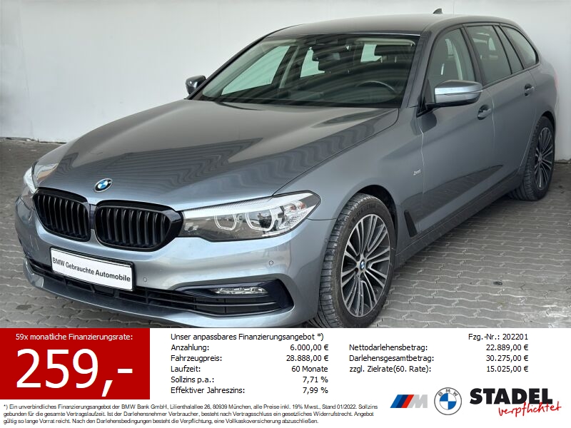 BMW 540i xDr Tour. Sport Line Navi.LED.ACC.RFK.HuD