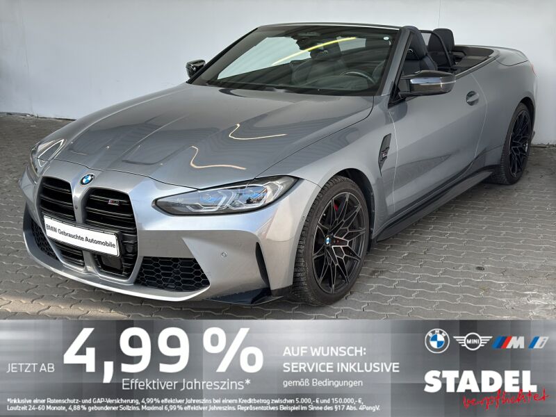 BMW M4 Comp. Cabrio Navi.Laser.HuD.360.ACC.HarmKard