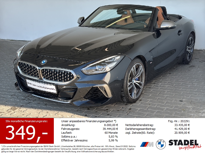 BMW Z4 M40I LED.DriveAs.HiFi.PDCvo+hi.LR-Hz.DAB.M-LR