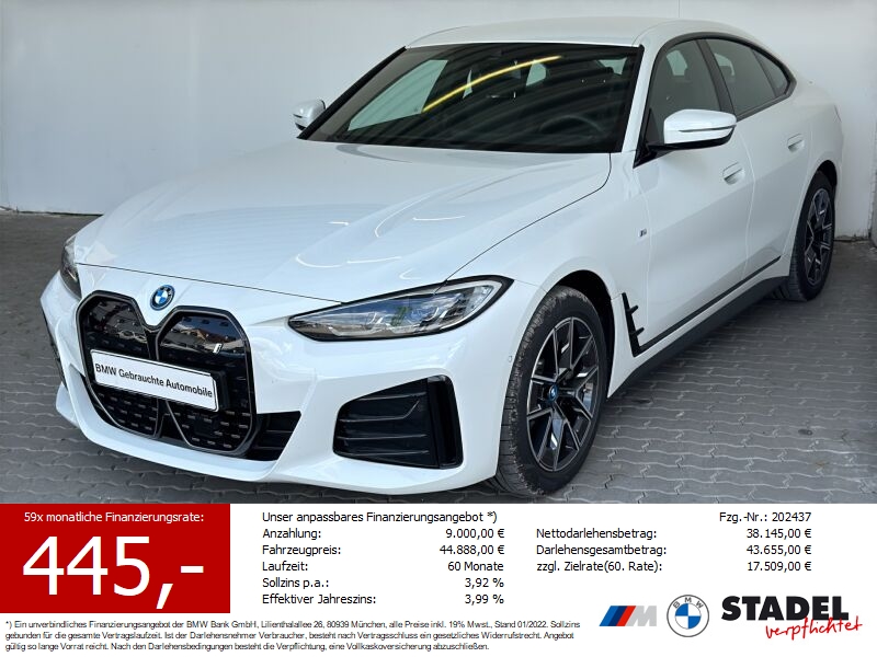 BMW i4 eDrive40 Gran Coup M Sport Navi.LED.RFK.D
