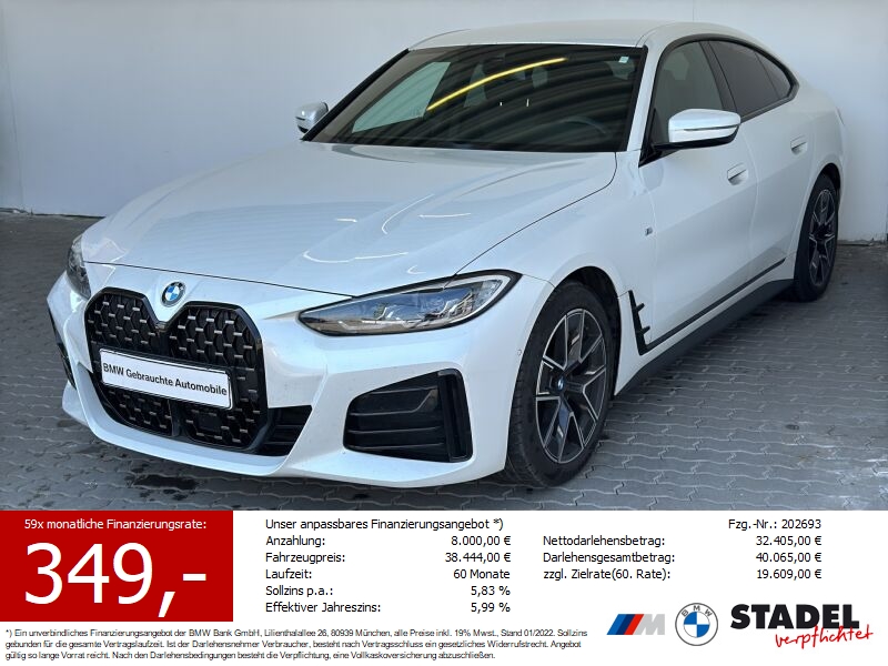 BMW 420i Gran Coup M Sport Navi.LED.RFK.KomfZG.HiFi