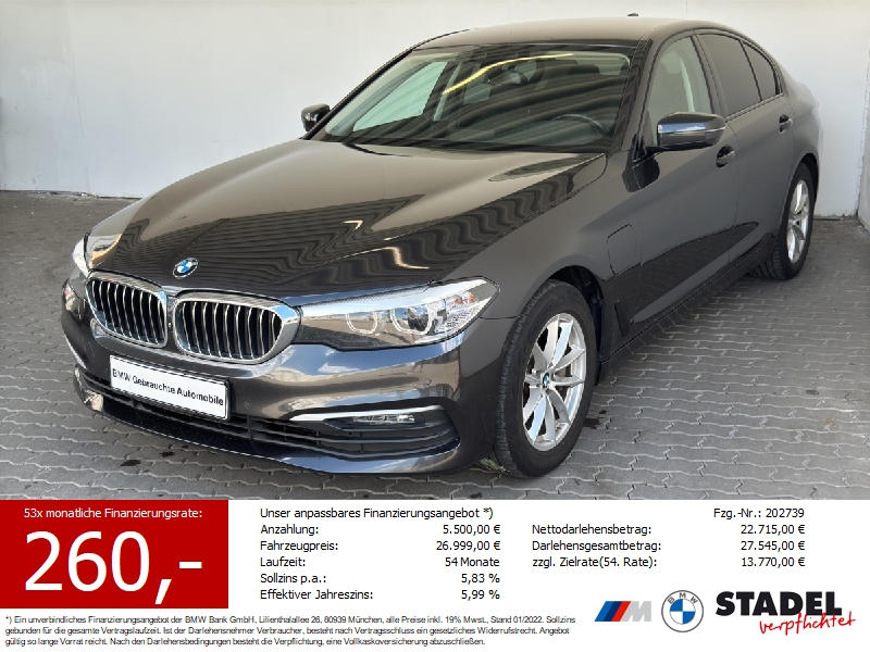 BMW 530e Lim. Navi.LED.360.KomfZg.WirelessCharging