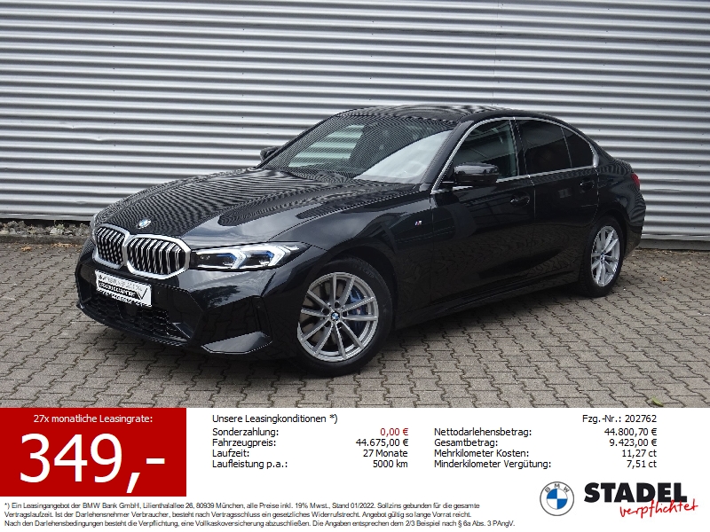 BMW 330i xDrive Lim M Sport HuD ACC Drive/Parkassist