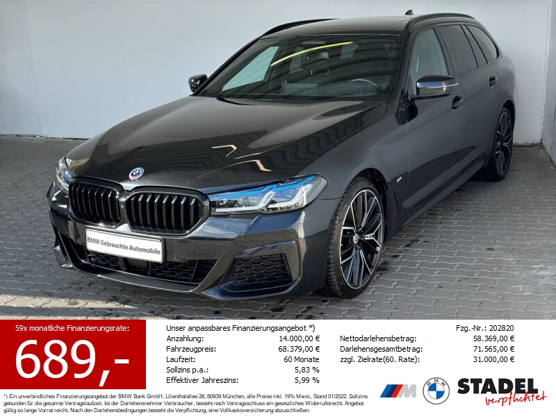 BMW 540d xDr Tour. M Sport Navi.LED.Standhz.HuD.360
