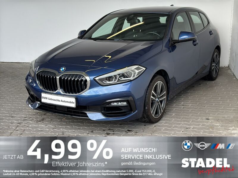BMW 118iA Sport Line Navi.LED.HiFi.WLAN.PDCvo+hi.DAB