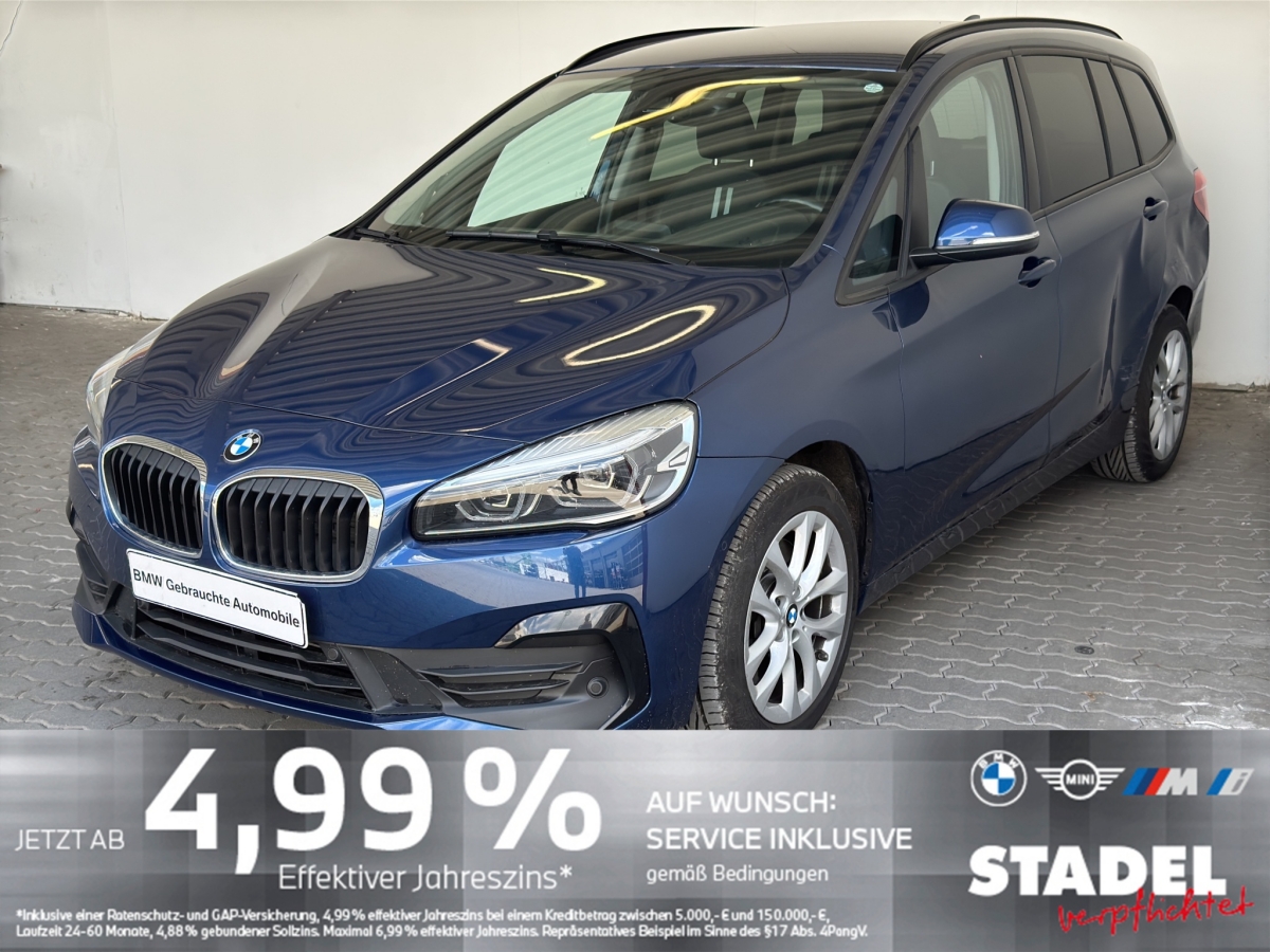 BMW 218dA Gran Tourer Advantage Navi.LED.ParkAs.DAB