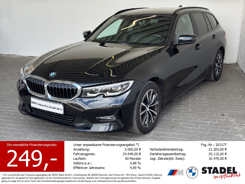 BMW 318dA Tour. Advantage Navi.LED.HiFi.WLAN.PDC.DAB