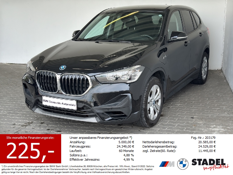 BMW X1 xDrive25e Advantage Navi.AHK.Sport-LR.PDChint