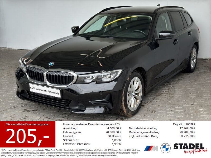 BMW 318dA Tour. Advantage Navi.LES.AHK.PDCv+h.WLAN