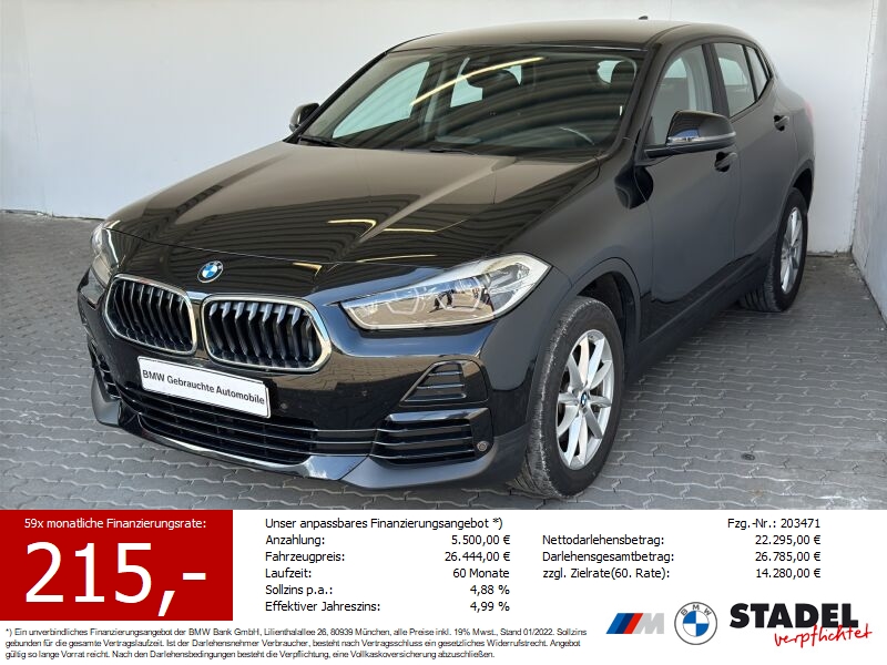 BMW X2 sDrive18i Advantage Navi.LED.M-LR.RFK.HiFi.DA
