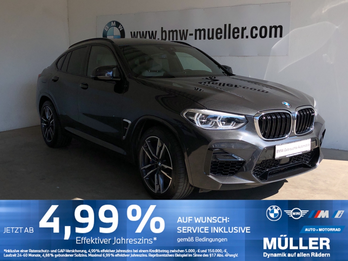 BMW X4 M AHK/LHZ/AKUSTIK/360/GARAGE/HUD/K-ZUG/