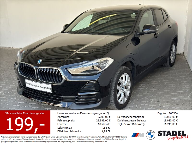 BMW X2 xDrive25e Advantage Navi.LED.Wireless.RFK.HiF