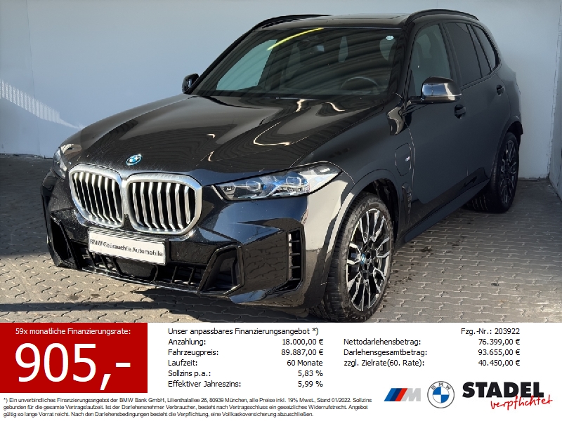 BMW X5 xDrive50e M Sport Navi.LED.ACC.360.HarmKard