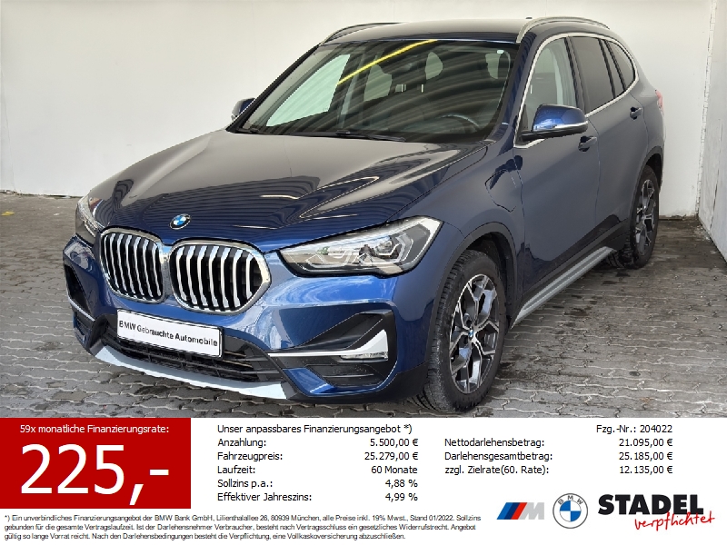 BMW X1 xDrive25e xLine Navi.LED.ACC.Wireless.AppleCa