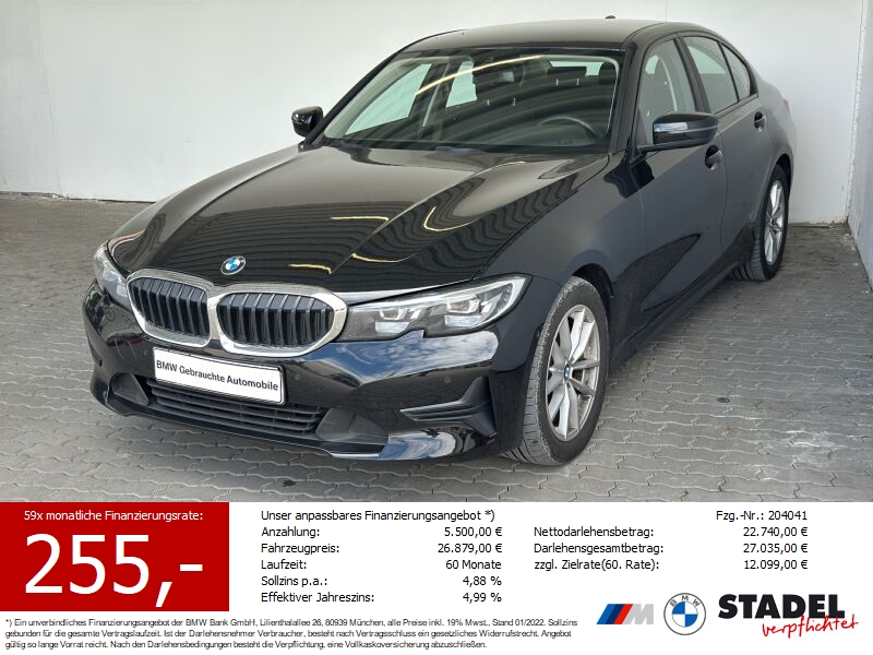BMW 320d Lim. Advantage Navi.LED.RFK.Sport-LR.DAB