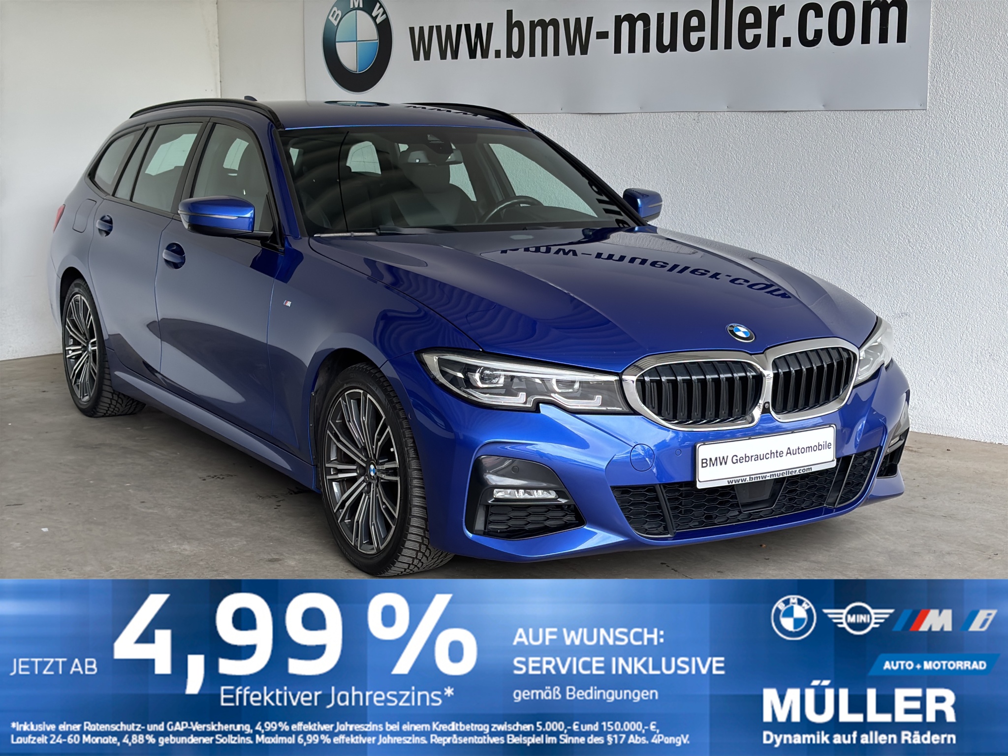 BMW 320d xDrive SAG M Sport AHK/ACC/LED/HUD/360/WLAN