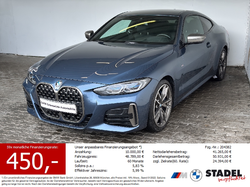 BMW M440i xDrive Coup Navi.Laser.HuD.HarmKard.RFK