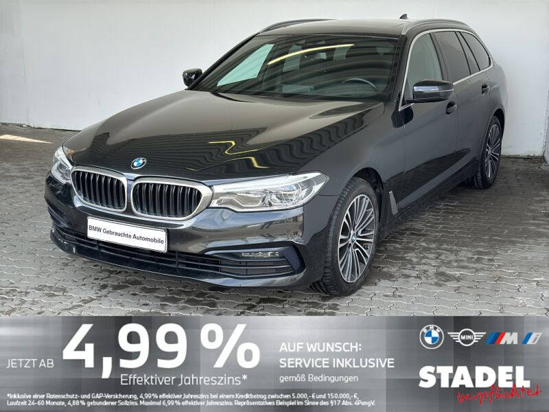 BMW 520d Tour. Sport Line Navi.LED.Standhz.HuD.AHK